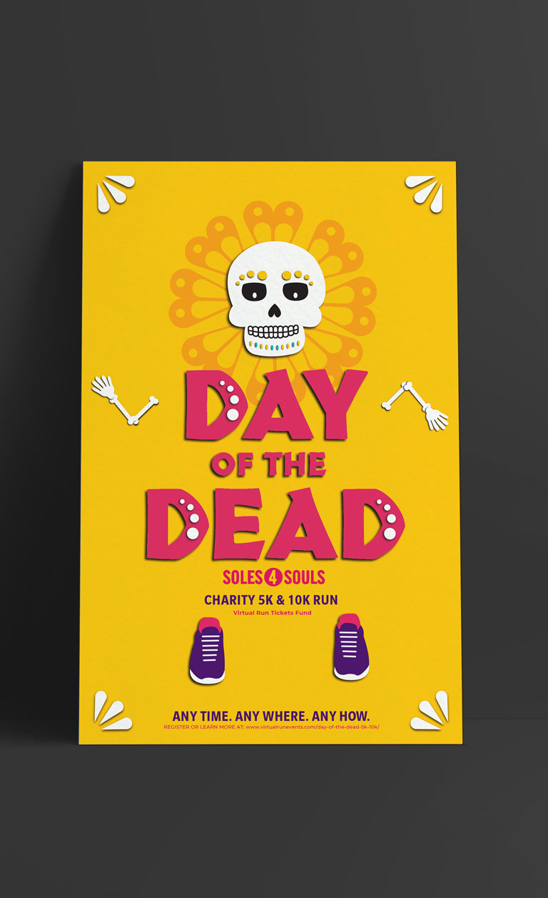 Day of the Dead poster in English