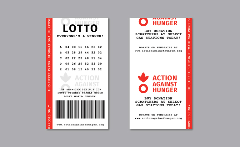 Lottery Ticket informational handout.